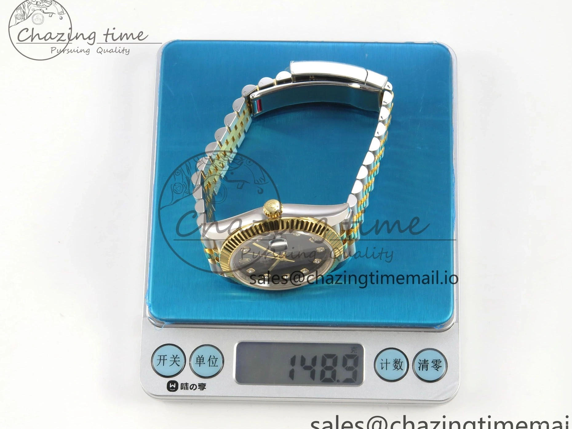 AAA Replica Watches Diamonds (Weighted) SS Edition Bracelet 41 126333 Black Jubilee SH3235 1:1 EasyCare ARF Dial 210 Best on DateJust YG 0119